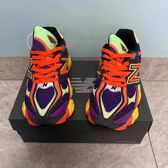 New Balance 9060 Fashion "Prismatic Purple Vitality Spring" Sneakers - Picture 1 of 6